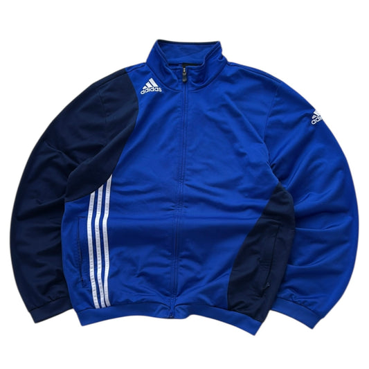 Adidas Three Stripe Blue x Navy Full Zip Track jacket