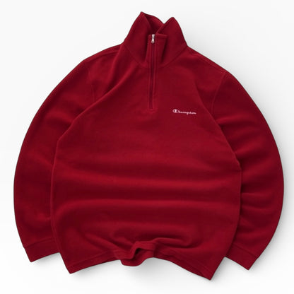 Champion Cherry 1/4 Zip Fleece
