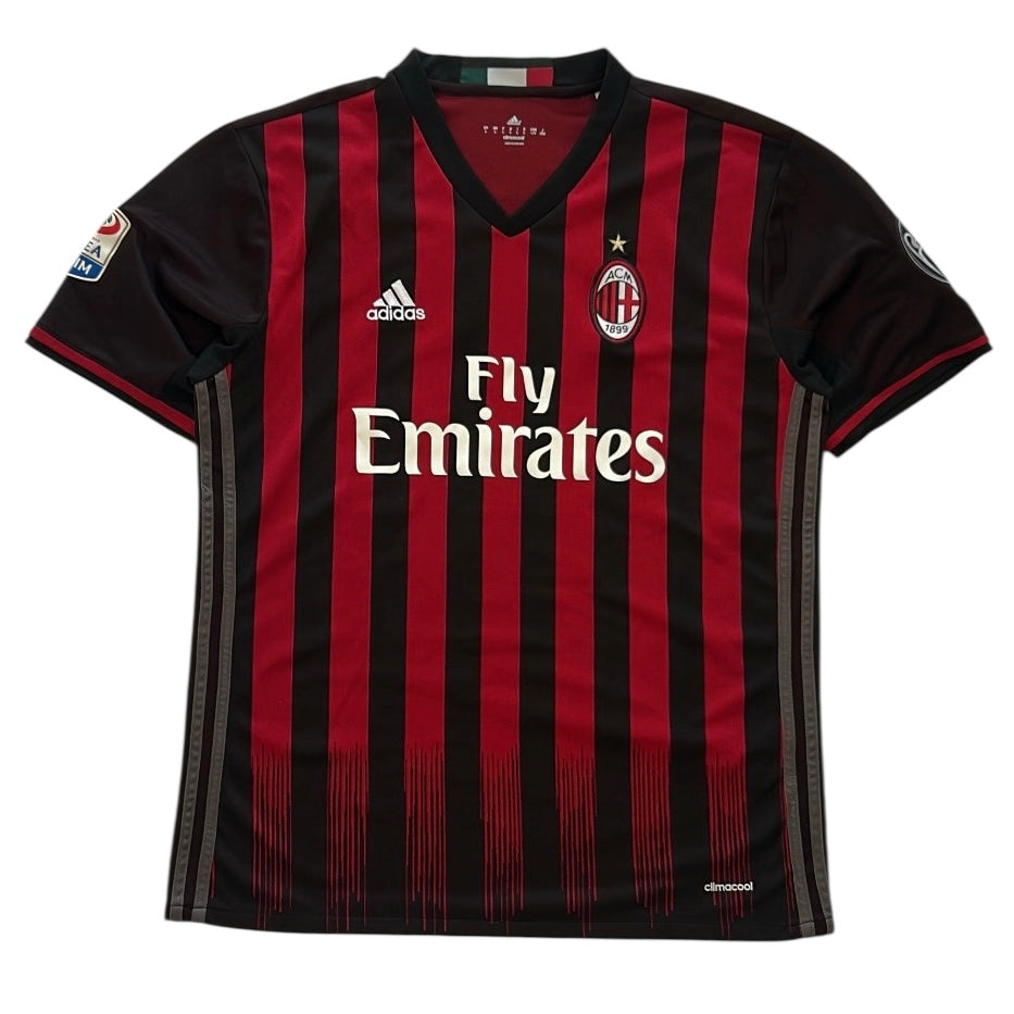 Fly Emirates x Adidas AC Milan Home Shirt No.16