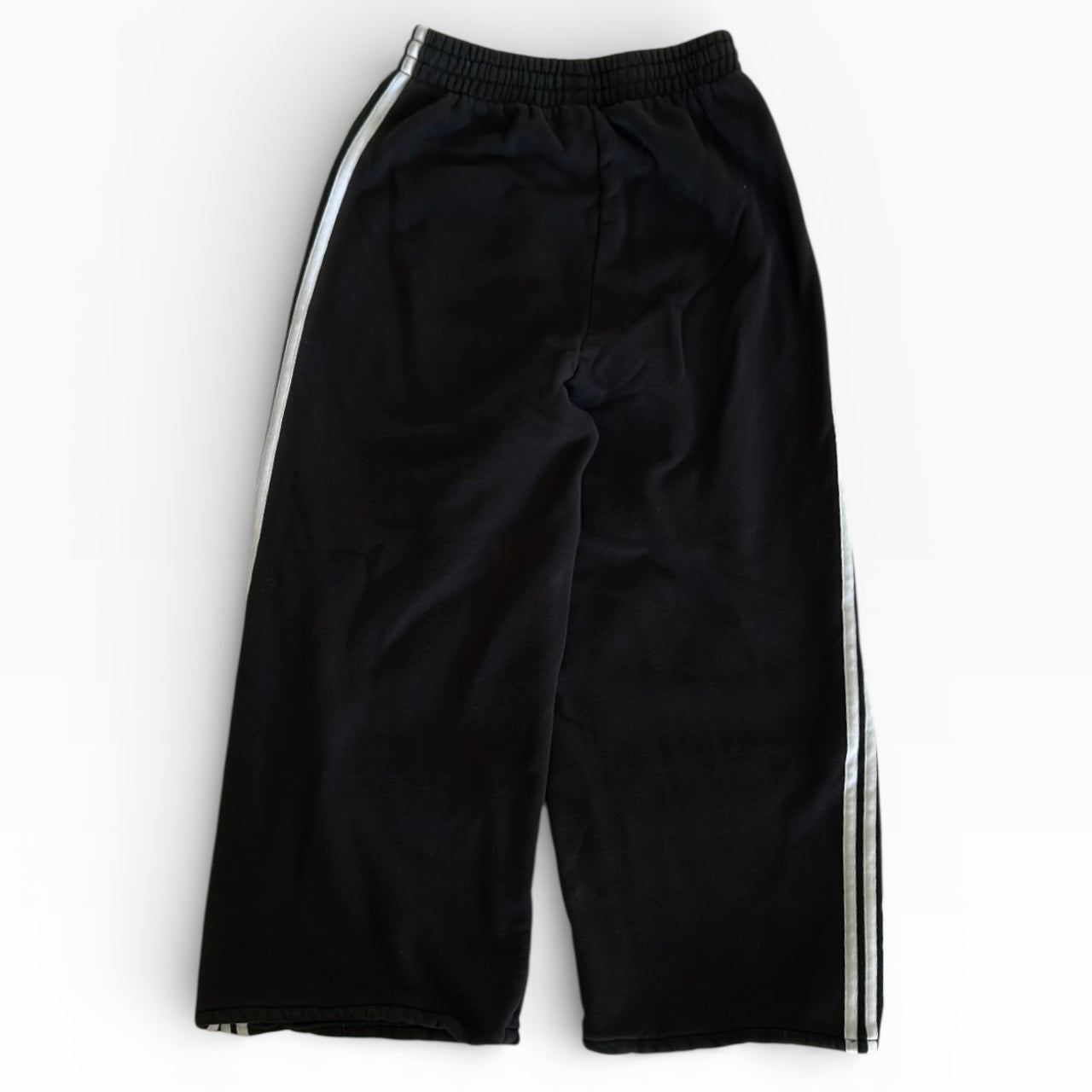 Adidas Originals 3-Stripe Joggers in Black (Adjustable)