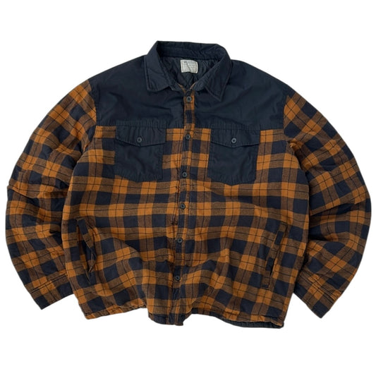 Vintage Mountain Warehouse lined quilted Over shirt