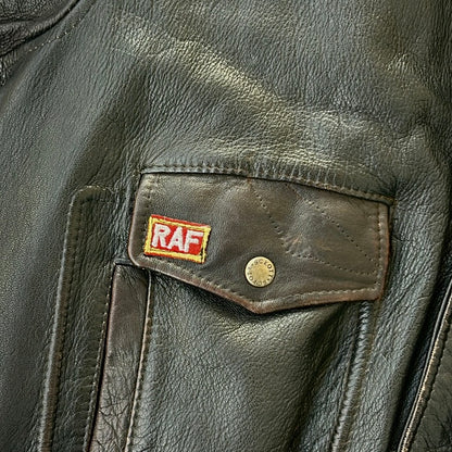 Vintage SCHOTT x RAF Leather Bomber Jacket / Flight Jacket