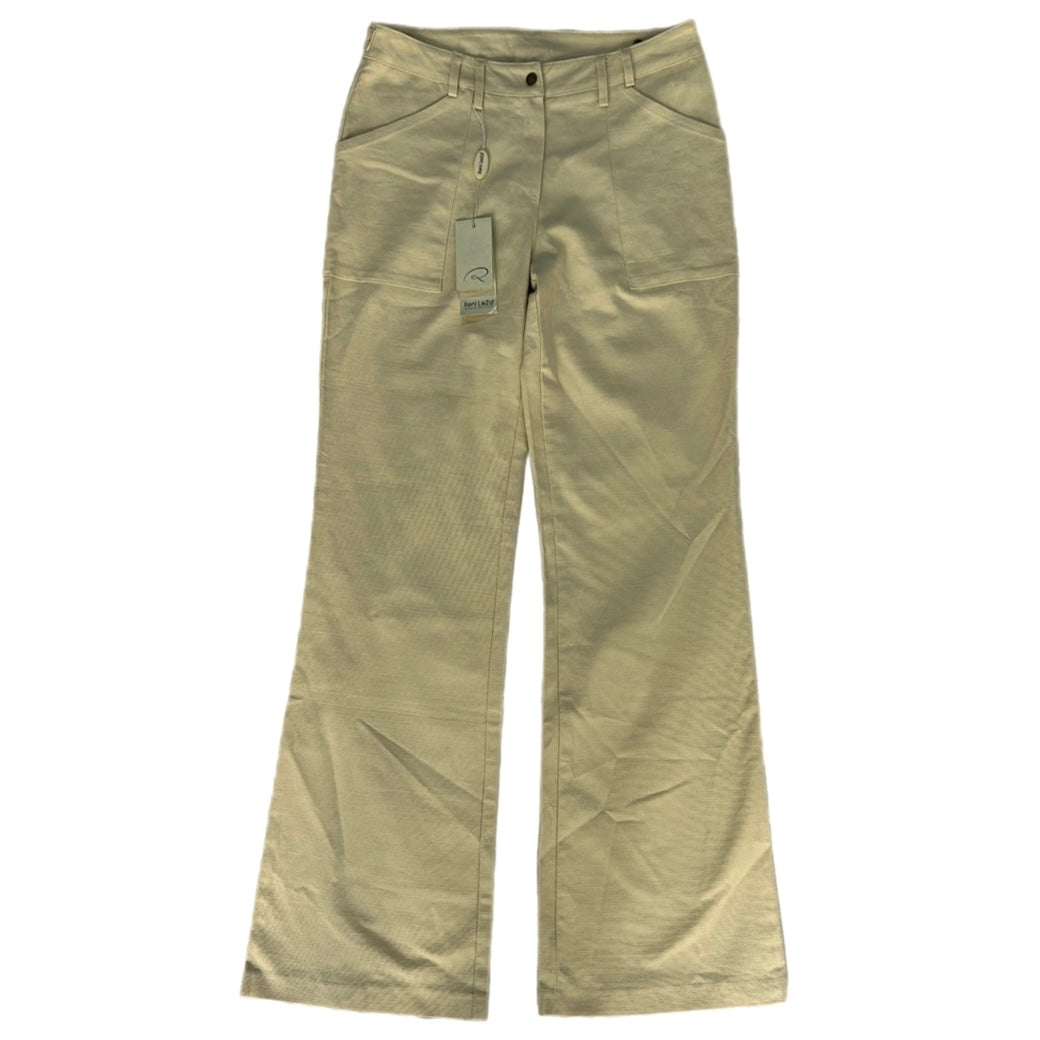 Cream Wide Leg Dead Stock pants