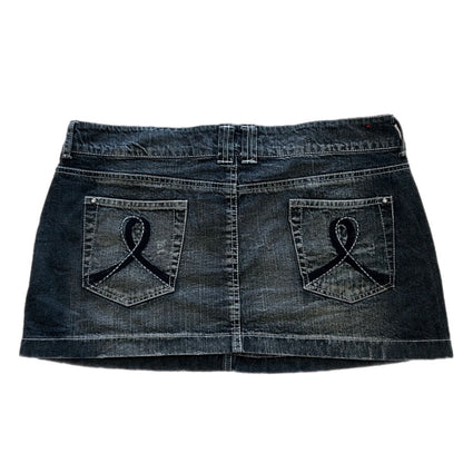 Y2k Mini Denim Skirt