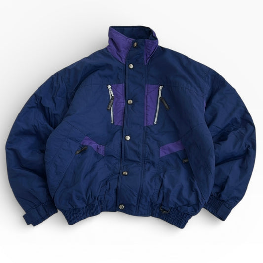 90s Ski Purple x Blue Full Zip Campei Zone Jacket