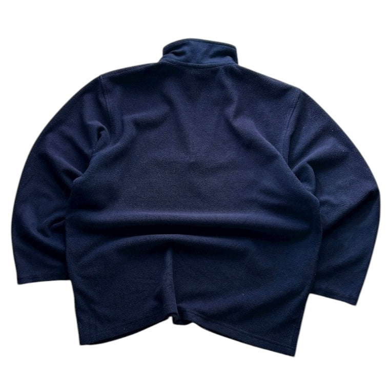 Lottol Navy 1/4 Zip Fleece