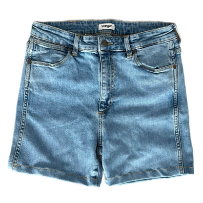 Wrangler Light Wash Denim Shorts