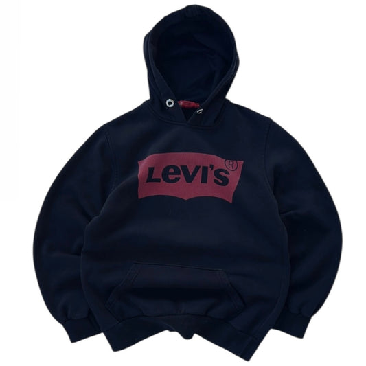 Levis Originals Logo Black Hoodie