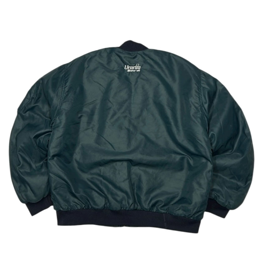 Bomber Petrol-Greenish Full Zip Jacket