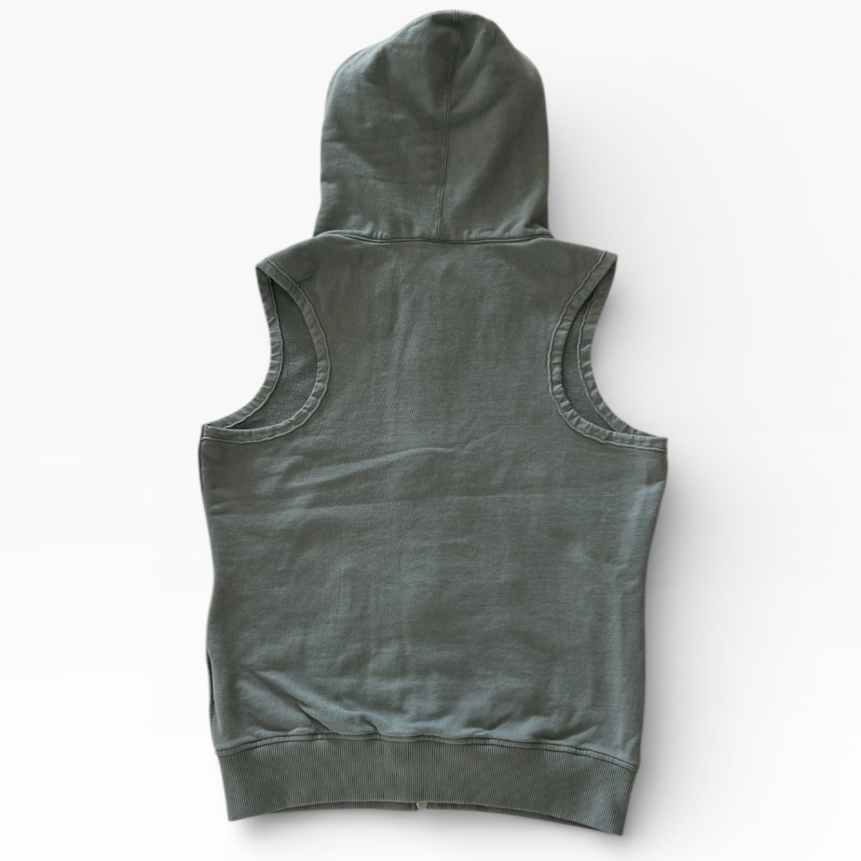 Champion Grey Full Zip Hooded Vest Jacket