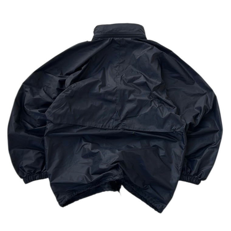 K-WAY Light Full Zip Windbreaker Adjustable Jacket With Hidden Hoodie