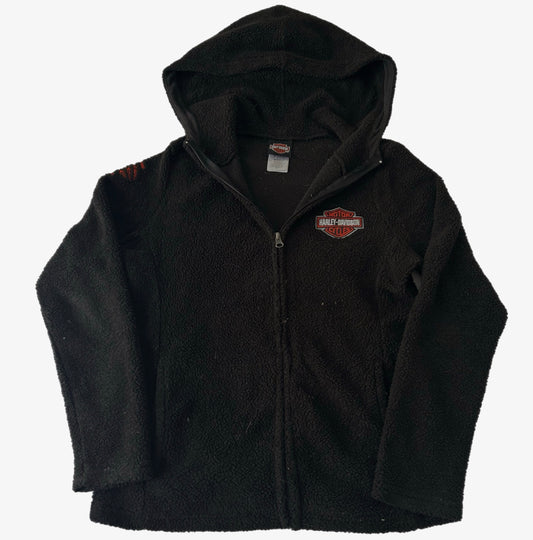 Vintage HARLEY DAVIDSON Fuzzy Fleece Jacket