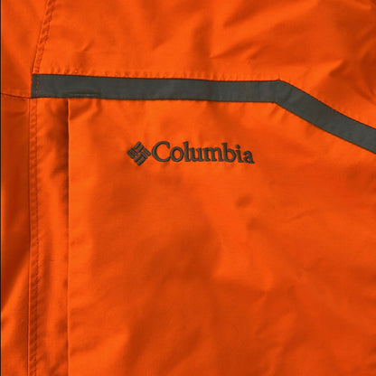 Columbia Light Ski Style Orange Full Zip Jacket
