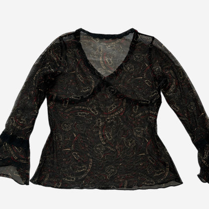 Y2k See-Through Top