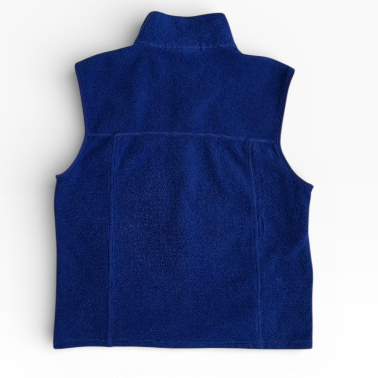 L.L.BEAN Blue full zip vest fleece jacket