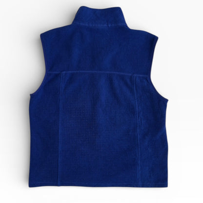 L.L.BEAN Blue full zip vest fleece jacket