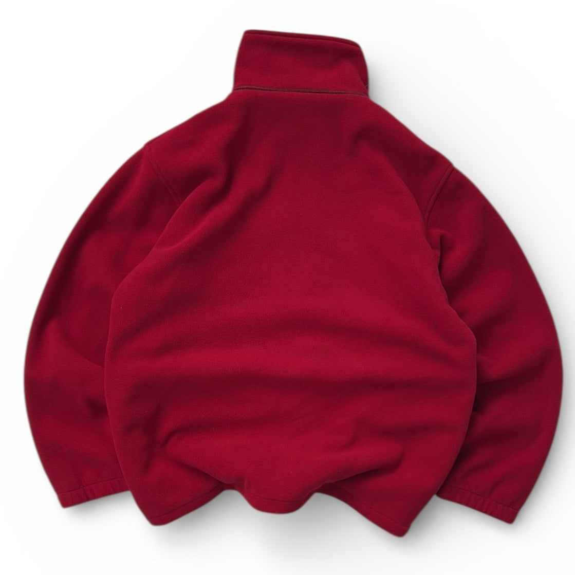 Red Thick Full Zip Fleeve M&S Jacket