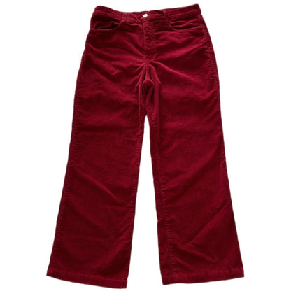 Red Corduroy Pants
