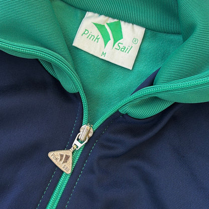 90s Retro Colorblock Track Top