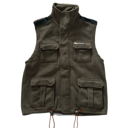 Vintage Khaki Fleece Vest
