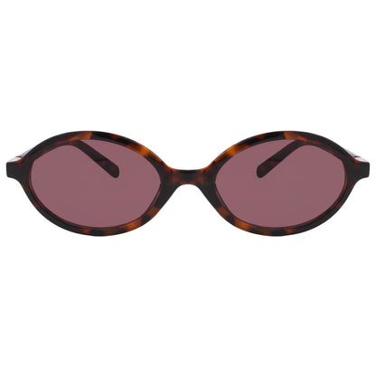 The Audrey – Pink x Tortoiseshell Oval Sunglasses