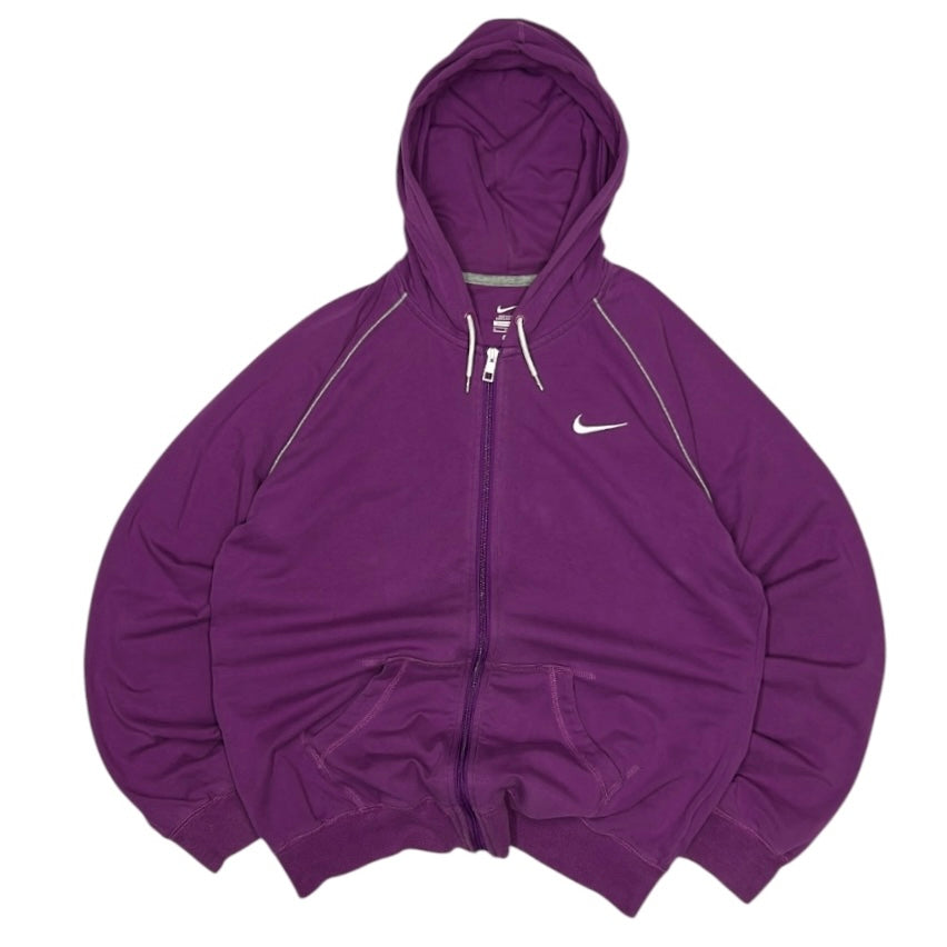 Nike Pink Full Zip Hooded Jacket