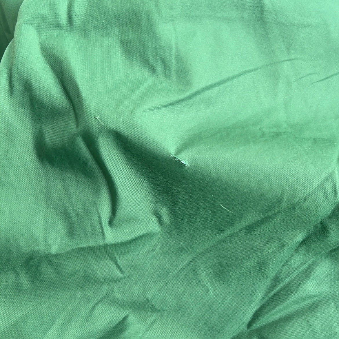 Wearout & Lerros Green 1/4 Zip Hooded Adjustable Overshirt With Blue Fleece inside