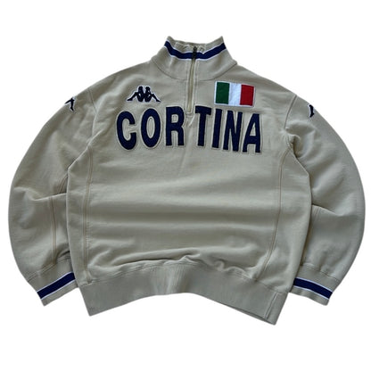 vintage Kappa Cortina Italia half-zip sweatshirt