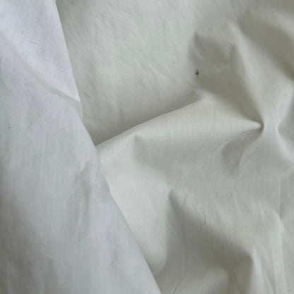 White Vintage equipe Full Zip Shell Jacket