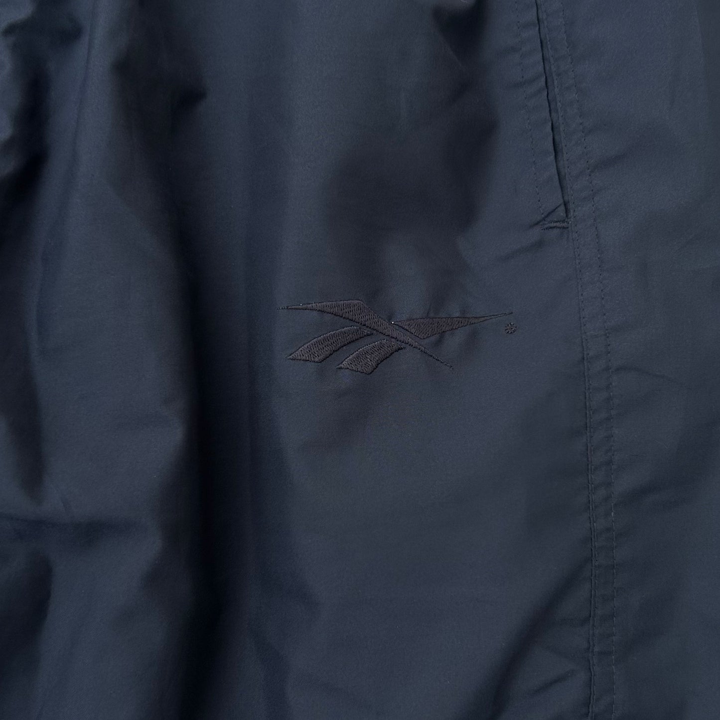 Reebok 90s Navy Baggy Track adjustable Pants