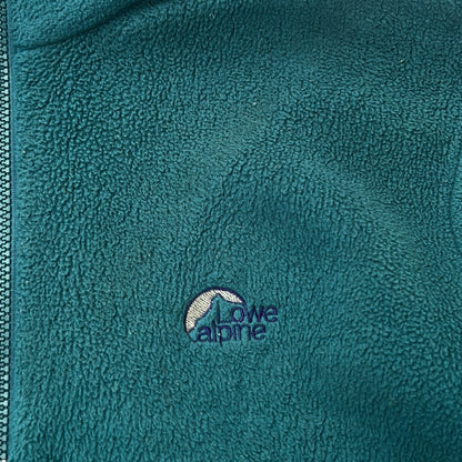 Vintage Embroidery Logo Lowe Alpine 1/4 Zip Fleece