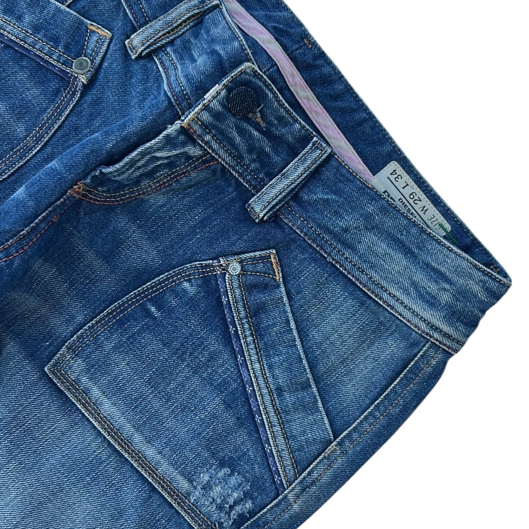 DIESEL 00s Low Rise Pocket details Jeans