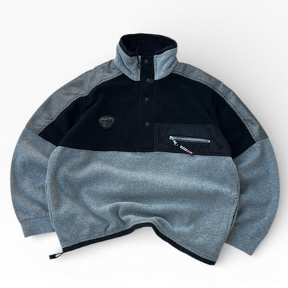 vintage Gigirizzi 1/4 Button Up Adjustable Fleece