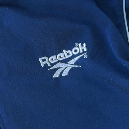 Vintage Reebok Navy Track Jacket With Embroidered Logo
