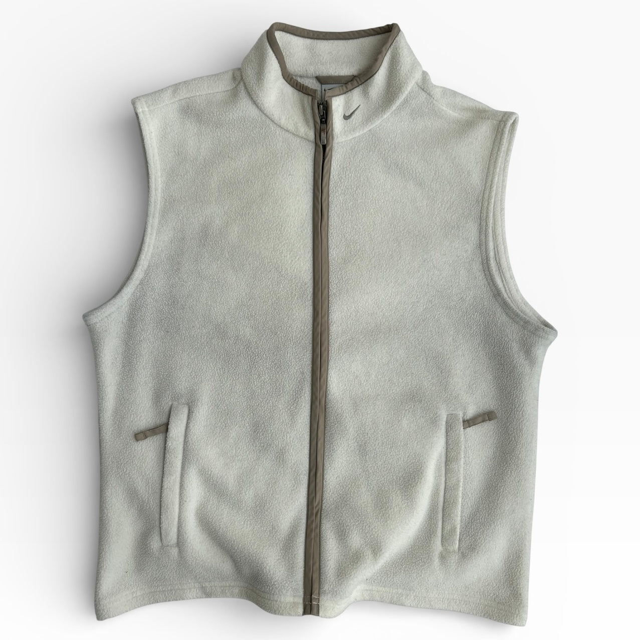 Nike Beige x Moca Full Zip Fleece Vest