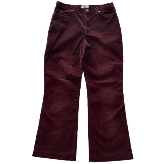Purple/Burgundy Corduroy Pants