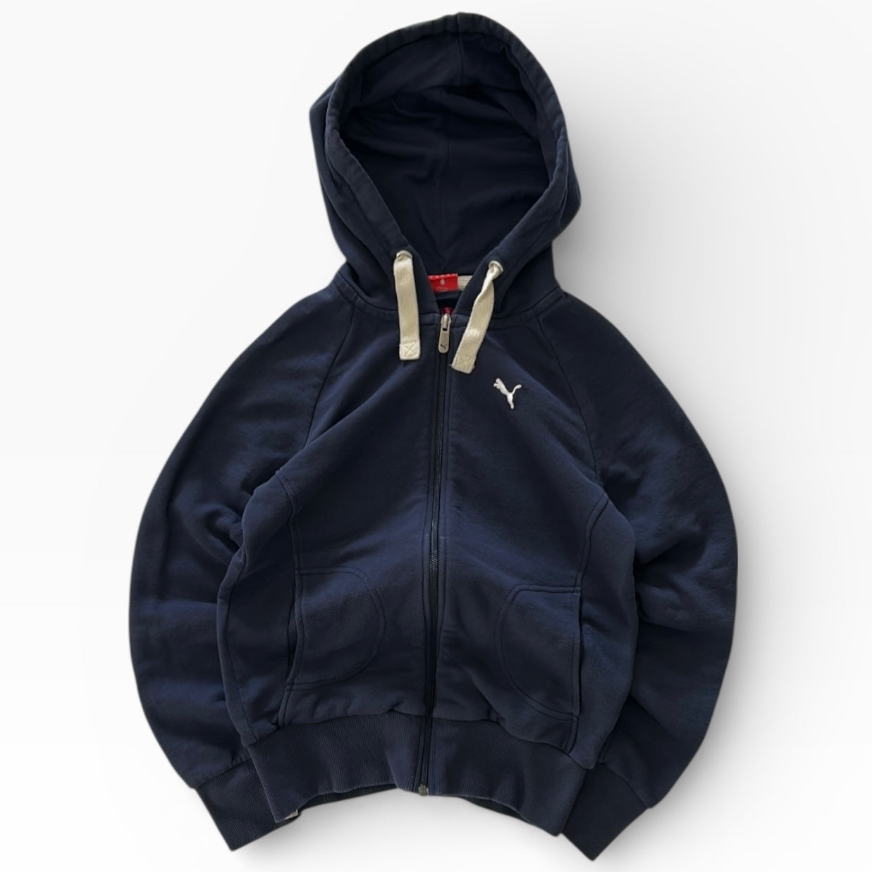 Puma Navy Full Zip Hooded Jacket