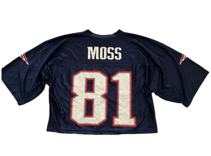 Vintage USA Cropped Jersey Top