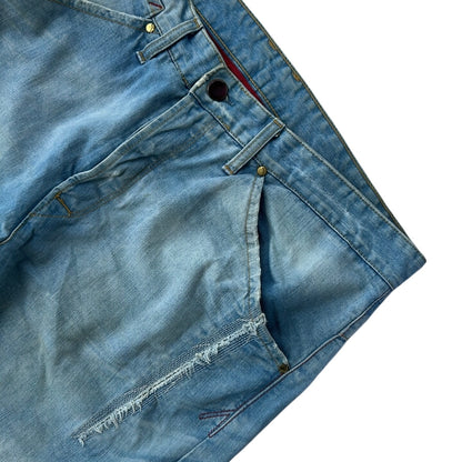 Levis Reworked 00s Skater Baggy Light-Wash Jeans