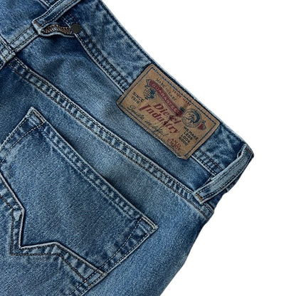 Diesel Industry Denim Division Mid-Wash Jeans