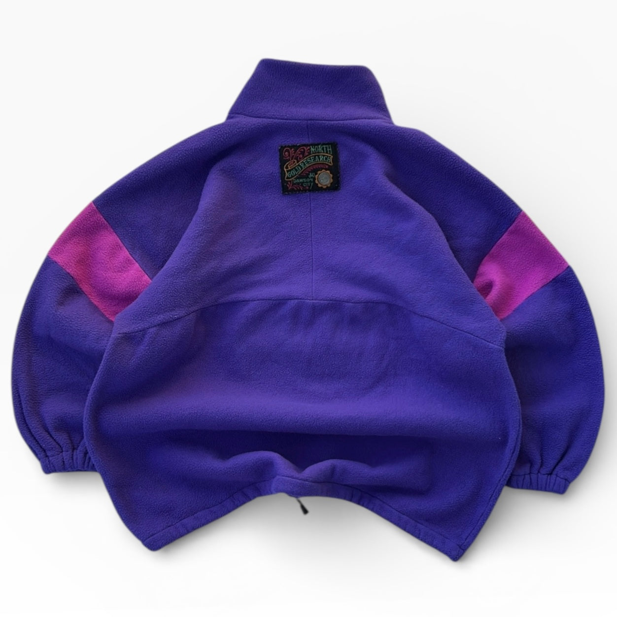 Vintage Purple x Magenta 1/4 Zip Adjustable Fleece