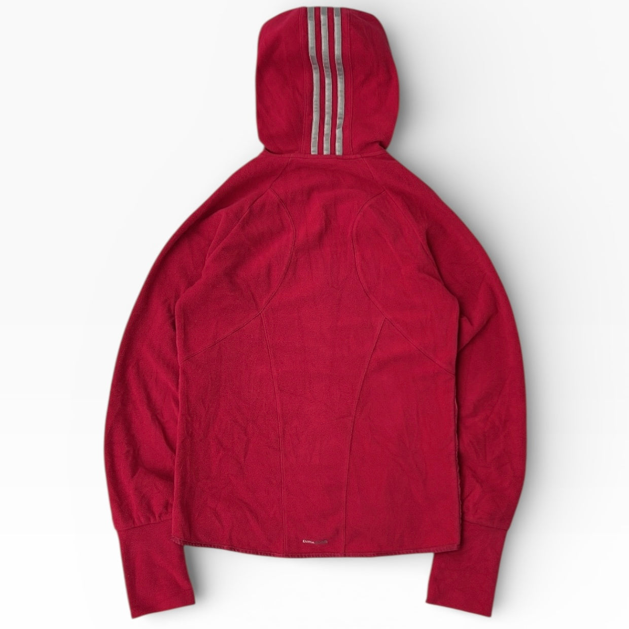 Adidas Hot Pink Fleece Full Zip Hooded Jacket