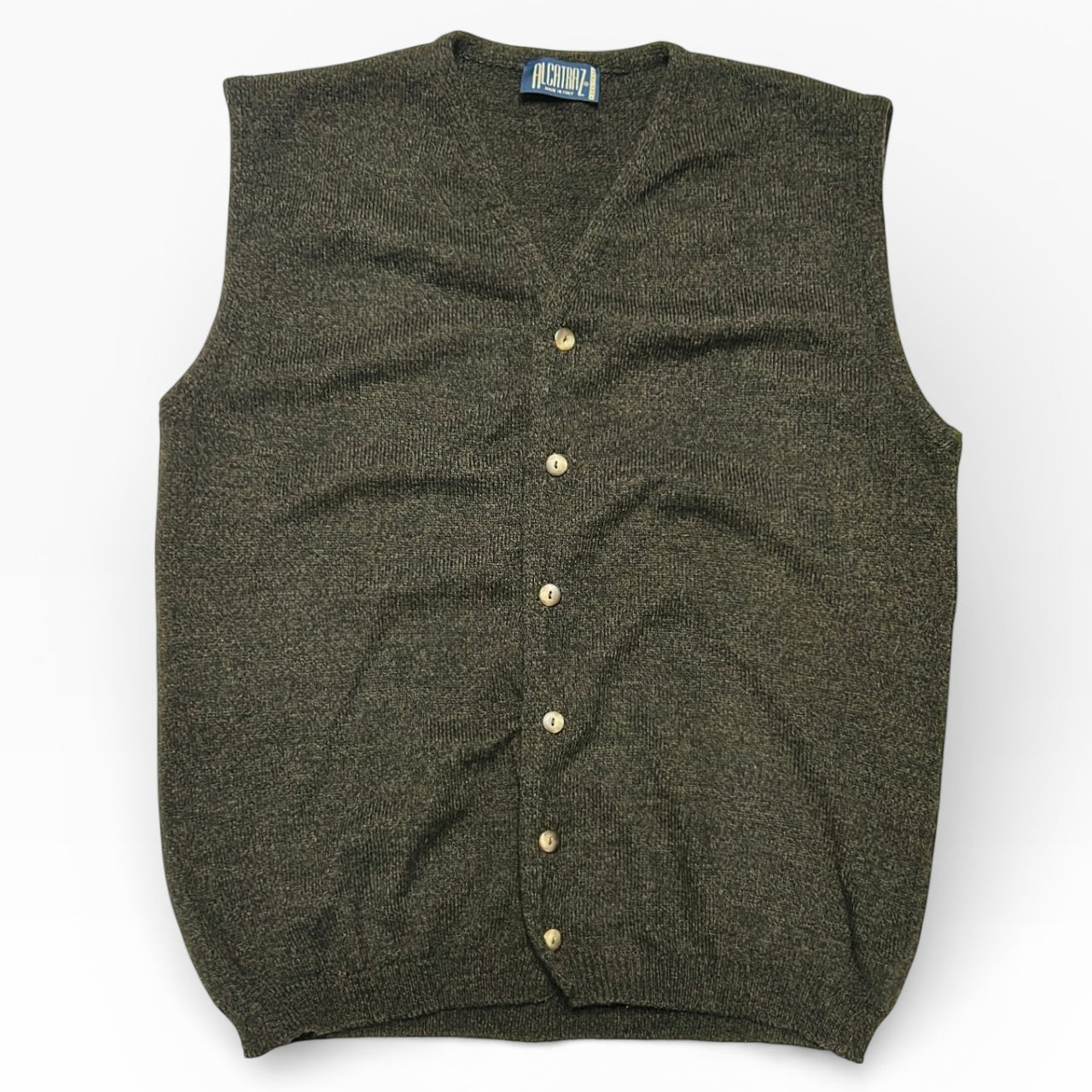 80’s button up vest cardigan