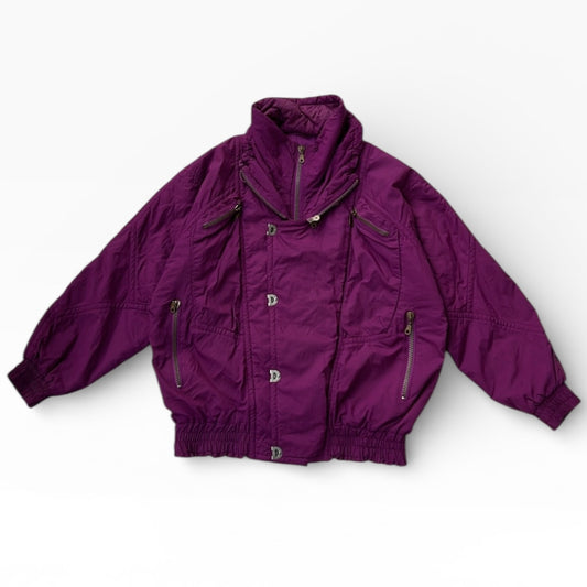 Sport Company Magenta Full Zip Ski Adjustable Jacket