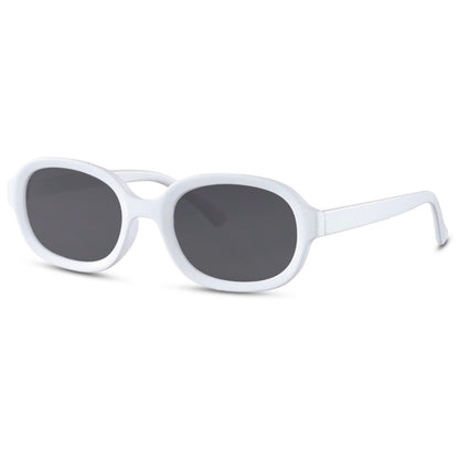Retro Oval White line Shades
