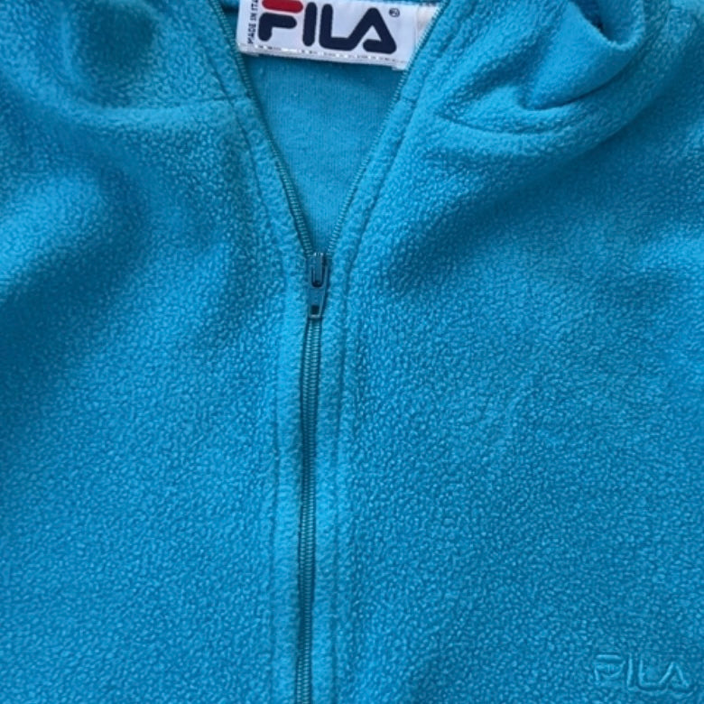 FILA blue 1/4 Zip Fleece