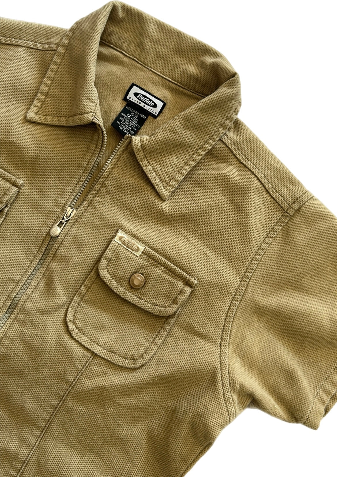 Vintage BUFFALO Zip Up Top