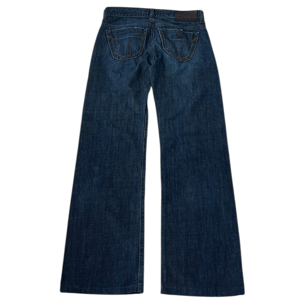 Miss Sixty Dark Wash Low-Rise Jeans