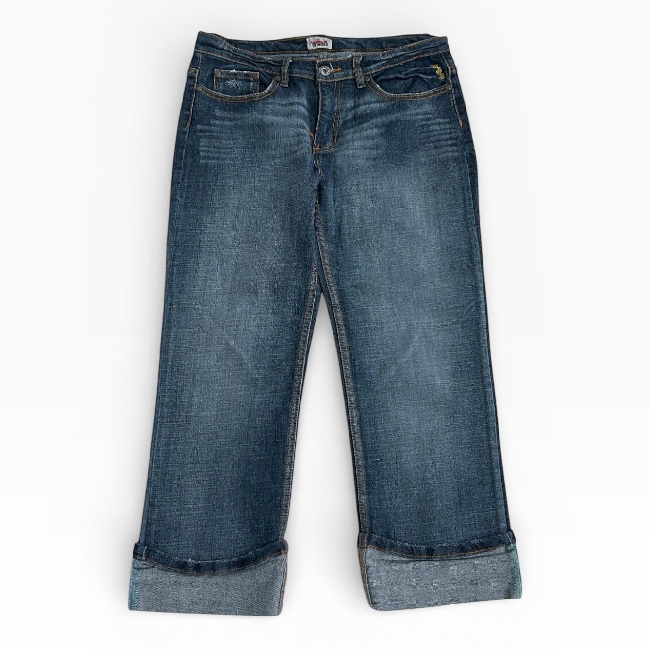 00’s Colours of the world Capri Denim pants