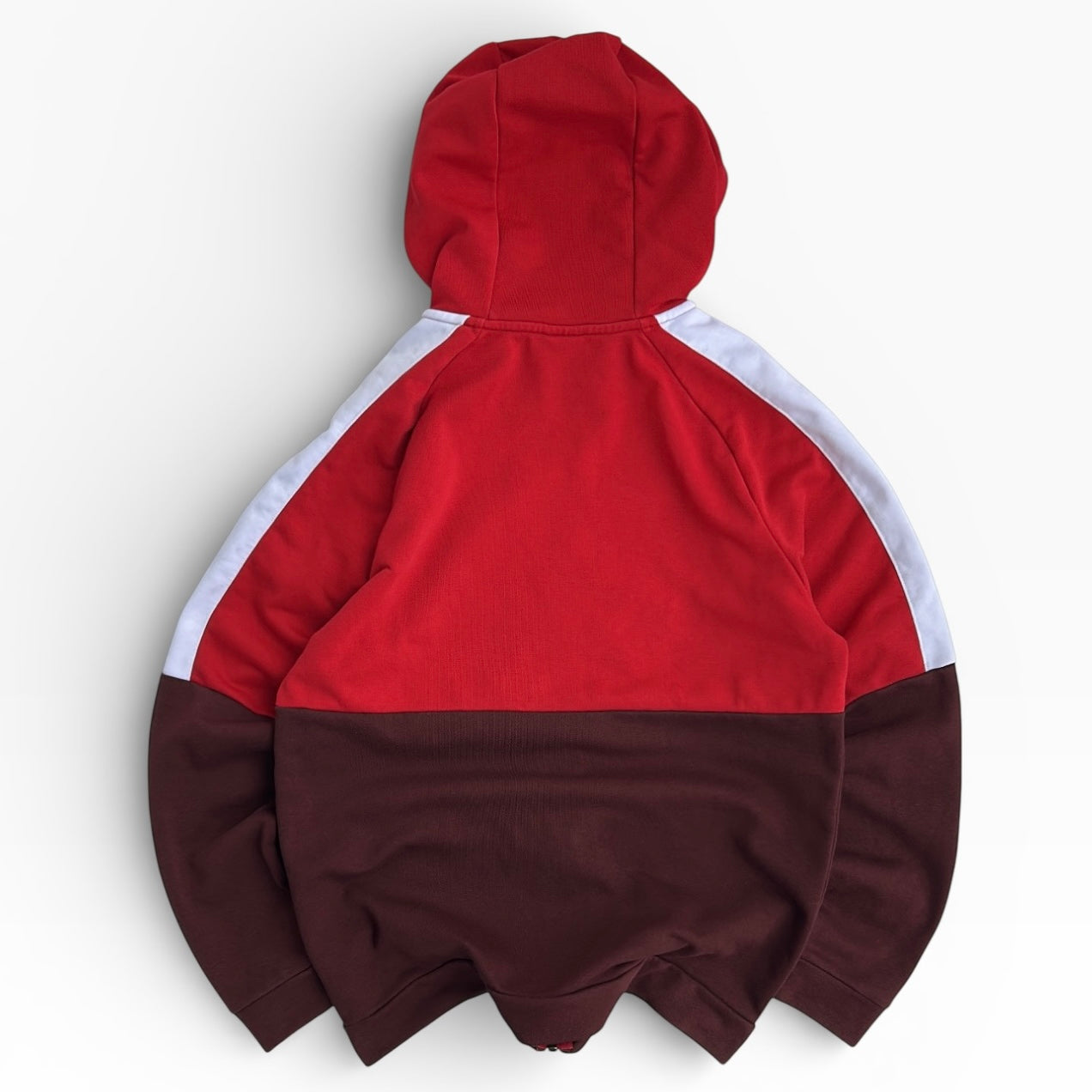 NIKE red x burgundy full zip Dri-Fit Jacket